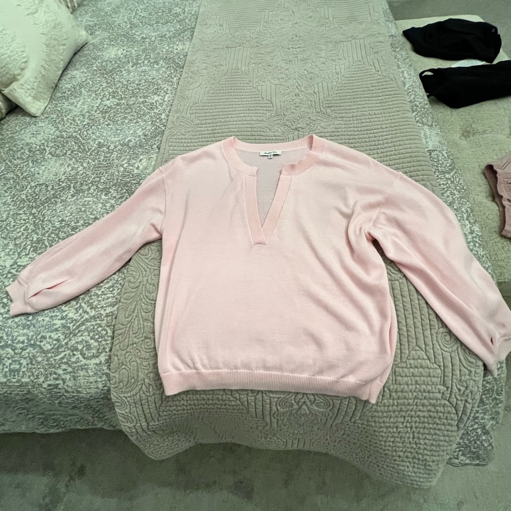 Pink lightweight sweater